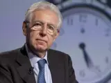 Mario Monti, en una intervención de un programa de la televisión italiana.