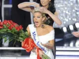 Mallory Hagan, una joven neoyorkina de 23 años, ha sido coronada como Miss USA 2013.