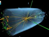 Imagen de la partícula Bosón de Higgs