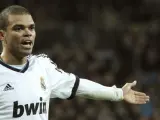 El central portugués del Real Madrid, Pepe.