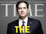 Portada de 'Time' dedicada al senador republicano Marco Rubio.