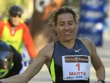 La atleta palentina, Marta Domínguez, gana la Divina Pastora de Madrid.