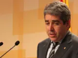 El consejero de Presidencia y portavoz del Gobierno catalá, Francesc Homs.