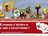 Imágen de la web francesa de 'Astérix, el Galo'.