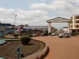 Imagen de archivo del distrito comercial de Bangui, capital de la República Centroafricana.