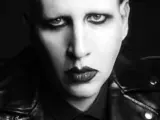 Marilyn Manson, en una fotografía para la nueva campaña de Saint Laurent.