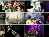 Imagen de los artistas del cartel del Monegros Desert Festival 2012.