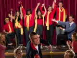 Una imagen promocional de la serie 'Glee'.