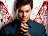 Un cartel promocional de la serie televisiva 'Dexter'.
