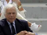 Ralph Lauren, durante un partido de tenis en 2009.