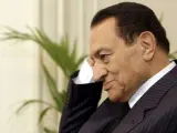 Imagen de archivo tomada el 22 de enero de 2011 que muestra al expresidente egipcio Hosni Mubarak.