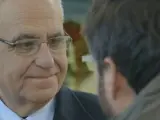 Juan Cotino, durante la emisión del programa 'Salvados' en La Sexta.