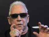 Eric Burdon, miembro fundador y voz de The Animals, durante su visita a Madrid.