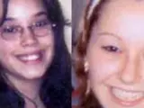 Tres jóvenes desaparecidas entre 2002 y 2004 en casos separados han aparecido hoy en una vivienda de Cleveland (EE UU). A la izquierda, Gina DeJesus, que desapareció en 2004 con 14 años. A la derecha, Amanda Marie Berry, desaparecida en 2003 con 16 años.