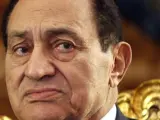 Hosni Mubarak en octubre de 2010