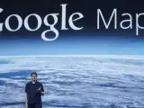 Brian McClendon, vicepresidente de Google Maps, en la presentación de la nueva versión del programa en San Francisco.