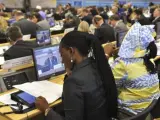 Vista general de la conferencia internacional de donantes en favor de Malí celebrada en la sede de la Unión Europea en Bruselas.