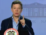 El presidente de Colombia, Juan Manuel Santos.