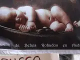 Imagen de archivo de varias asociaciones de afectados por el robo de bebés, frente a la Fiscalía General del Estado.