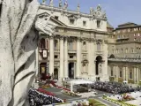 Imagen de archivo de la plaza de San Pedro, en el Vaticano.