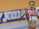 La atleta aragonesa Isabel Macías.