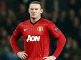 Wayne Rooney, en su etapa como delantero del Manchester United.