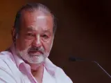 Carlos Slim, magnate mexicano de las comunicaciones calificado como el hombre más adinerado del planeta, durante el cierre del XIII Foro de Iberoamérica.