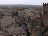 Una panor&aacute;mica de la localidad navarra de Olite.