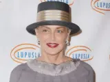 La actriz Sharon Stone, durante el "Annual Hollywood Bag Ladies Event" en Los Ángeles.