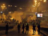 Disturbios en El Cairo (Egipto) entre seguidores del expresidente Morsi y las fuerzas de seguridad.
