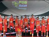 Los jugadores de la selección española de baloncesto convocados para el Eurobasket 2013.