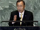 El Secretario General de la Naciones Unidas Ban Ki-Moon.