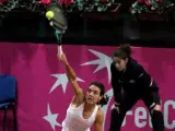 La tenista Nuria Llagostera.