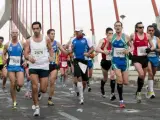 Imagen de archivo de un maratón.