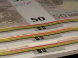Fabricación de billetes de euros en la Fábrica de Moneda y Timbre