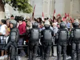 Los enfrentamientos en El Cairo se extendieron con motivo del cuadragésimo aniversario de la guerra de 1973 contra Israel.