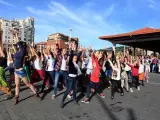 Flashmob en El Arenal