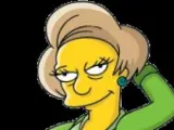 Edna Krabappel, profesora de Bart Simpson.
