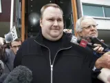 El informático Kim Dotcom en febrero de 2012.