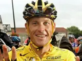 Lance Armstrong, durante la celebración de su séptimo Tour de Francia.