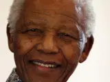 Nelson Mandela, expresidente de Sudáfrica, en una foto de archivo de agosto de 2008.