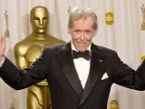 Peter O'Toole, en una imagen de archivo cuando le fue concedido el Oscar honorífico en 2003.