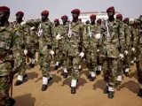 Una imagen del ejército gubernamental de Sudán del Sur.