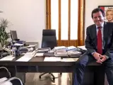 El vicepresidente de la Generalitat Valenciana, José Ciscar, en su despacho de Valencia.