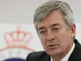 El presidente de la Federación Española de Natación, Fernando Carpena.