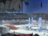 Ceremonia de inauguración de los Juegos Olímpicos de Invierno 2010 en Vancouver.