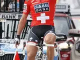 El ciclista suizo Fabian Cancellara.
