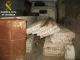 Material de obra robado en una empresa de Chella