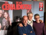 Felix Álvarex, Josema Yuste y David Fernández.. 'La cena de los idiotas'.