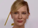 La actriz Cate Blanchett en el almuerzo tradicional de los nominados a los Oscar.